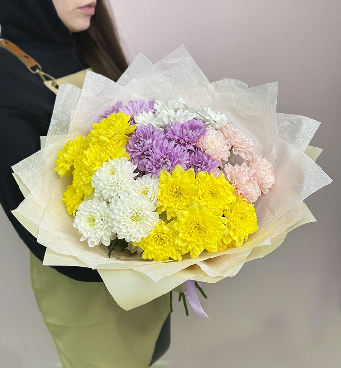 Микс из хризантем